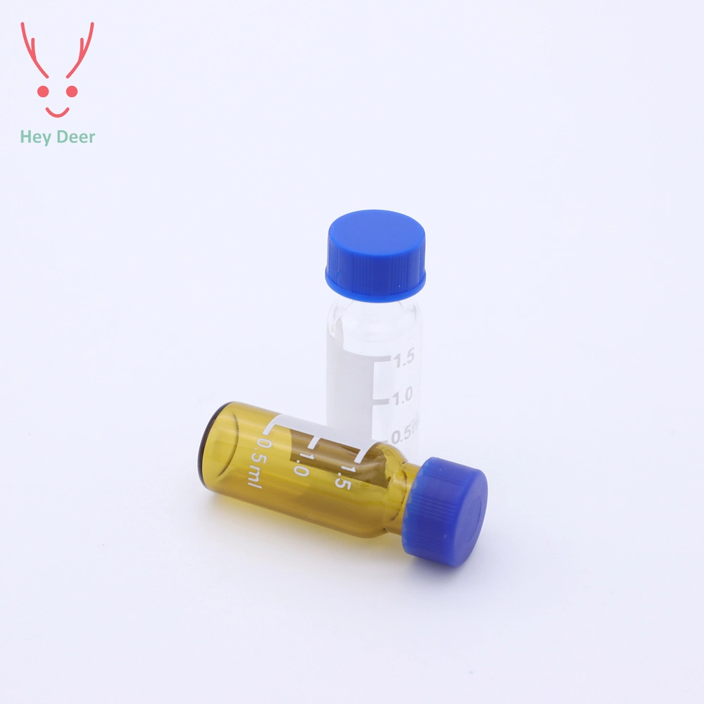 Amber Crimp Top Headspace Bottle Glass Vial for Autosampler