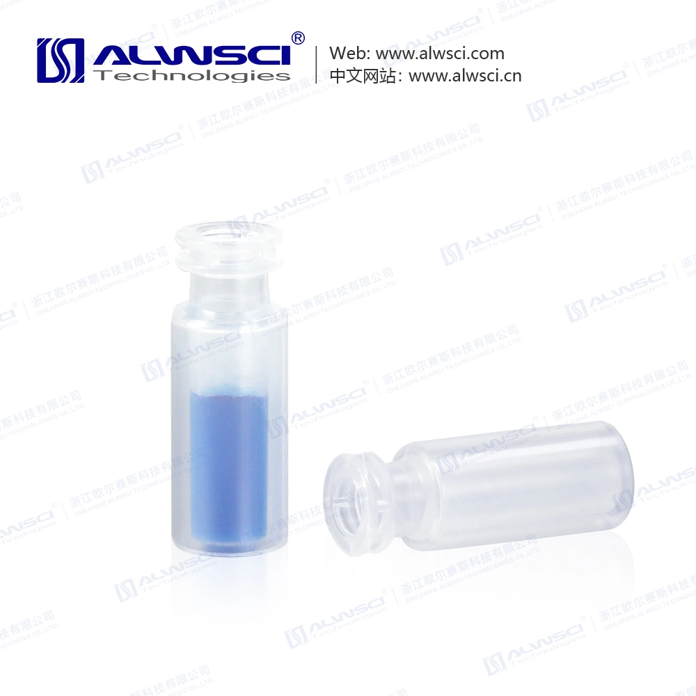 2ml 11mm PP Snap or Screw Top Vial with 0.7ml Micro-Vial for Chromatography Solution