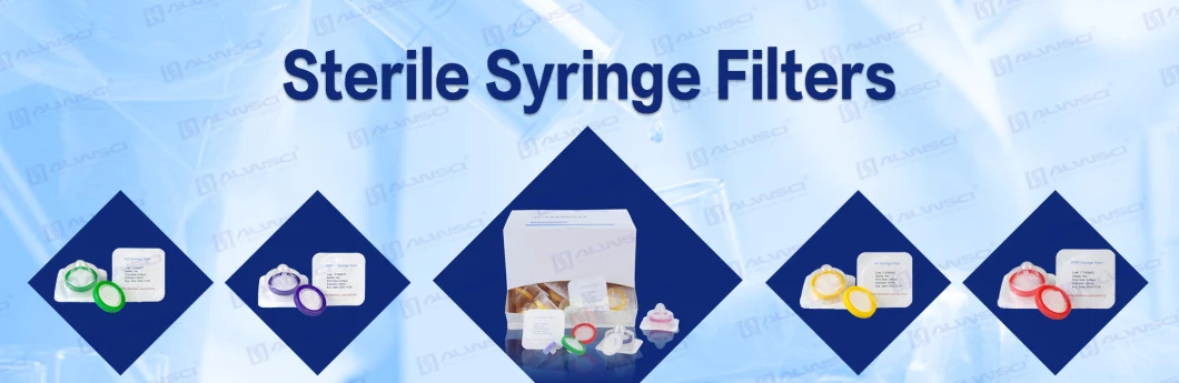 Labfil Sterile 13mm 0.22um Individual Package Nylon Welded Syringe Filter