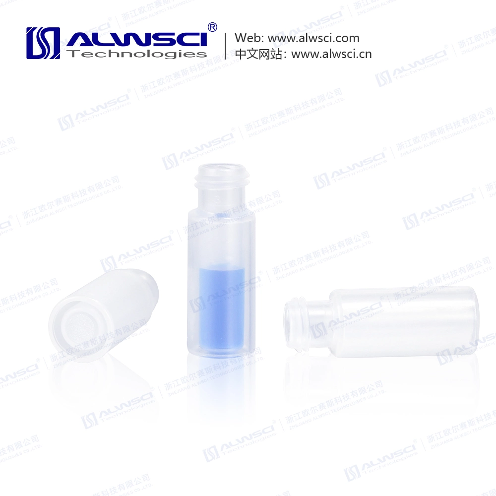 2ml 11mm 12X32mm PP Snap Top Vial with 0.7ml Micro Insert for Lab