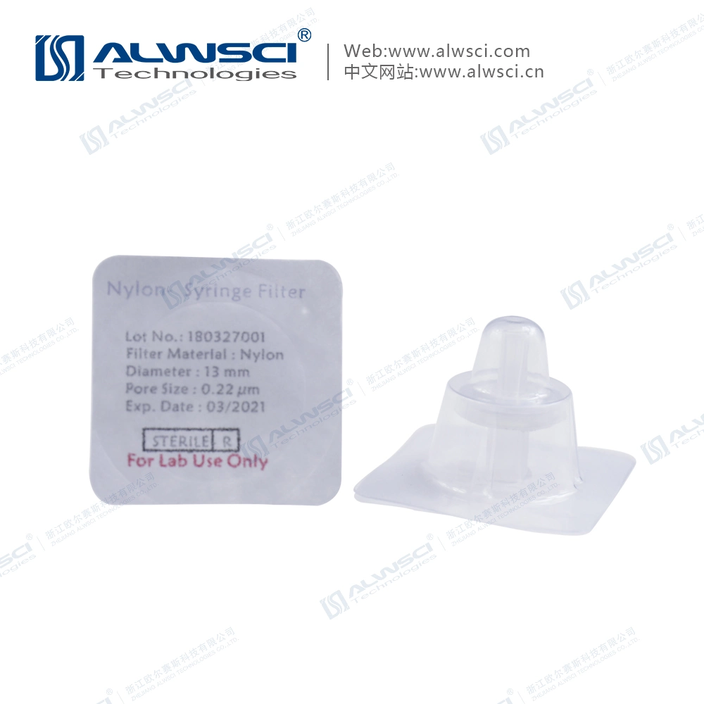 Labfil Sterile 13mm 0.22um Individual Package Nylon Welded Syringe Filter