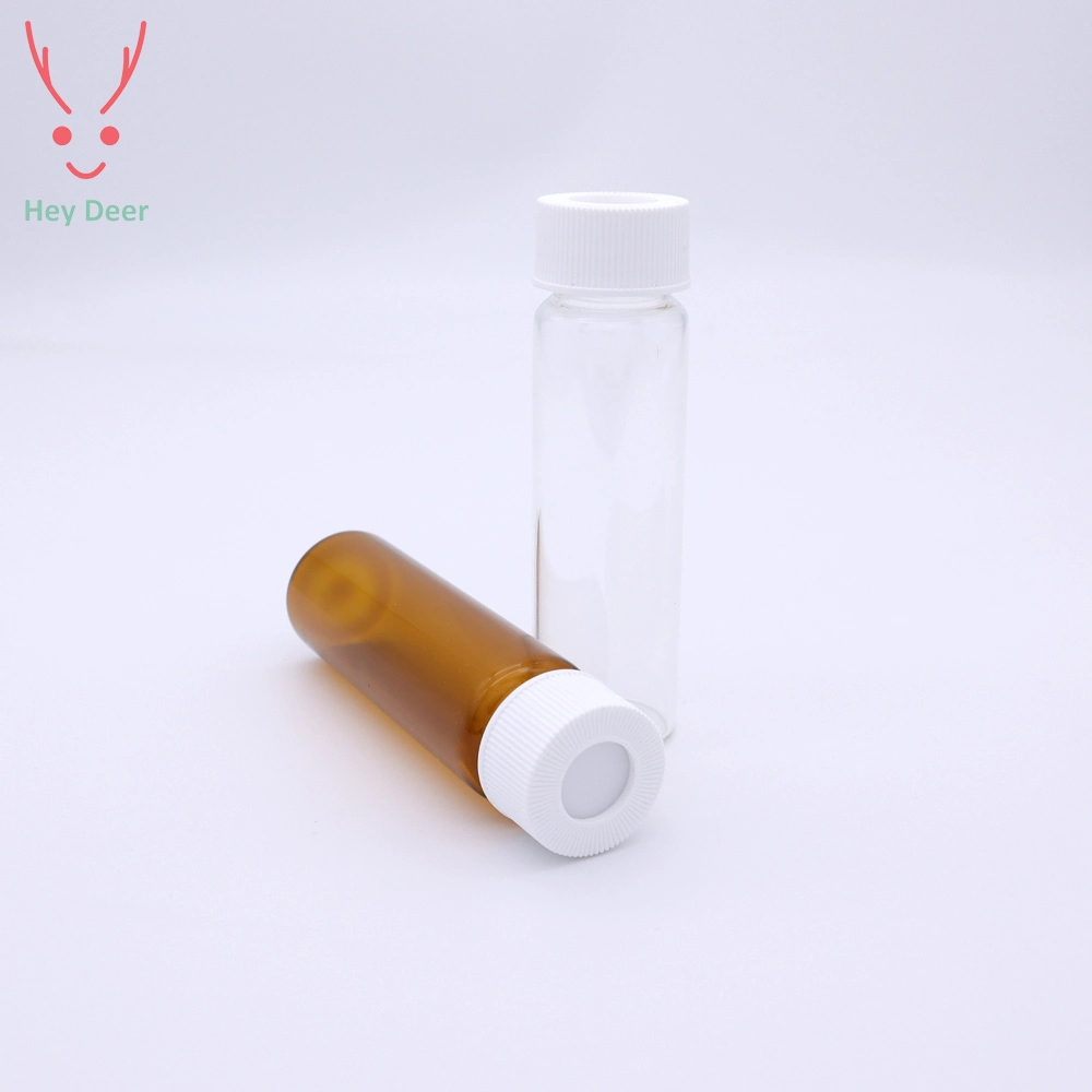 Factory Supplier 60ml Clear Transparent EPA (VOA) Vial with 24-400 Cap in Stock