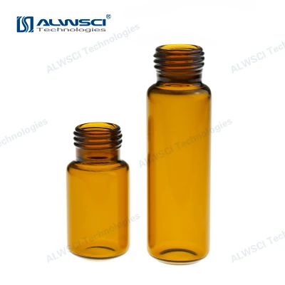 Alwsci 20ml HPLC 헤드스페이스 나사형 유리병